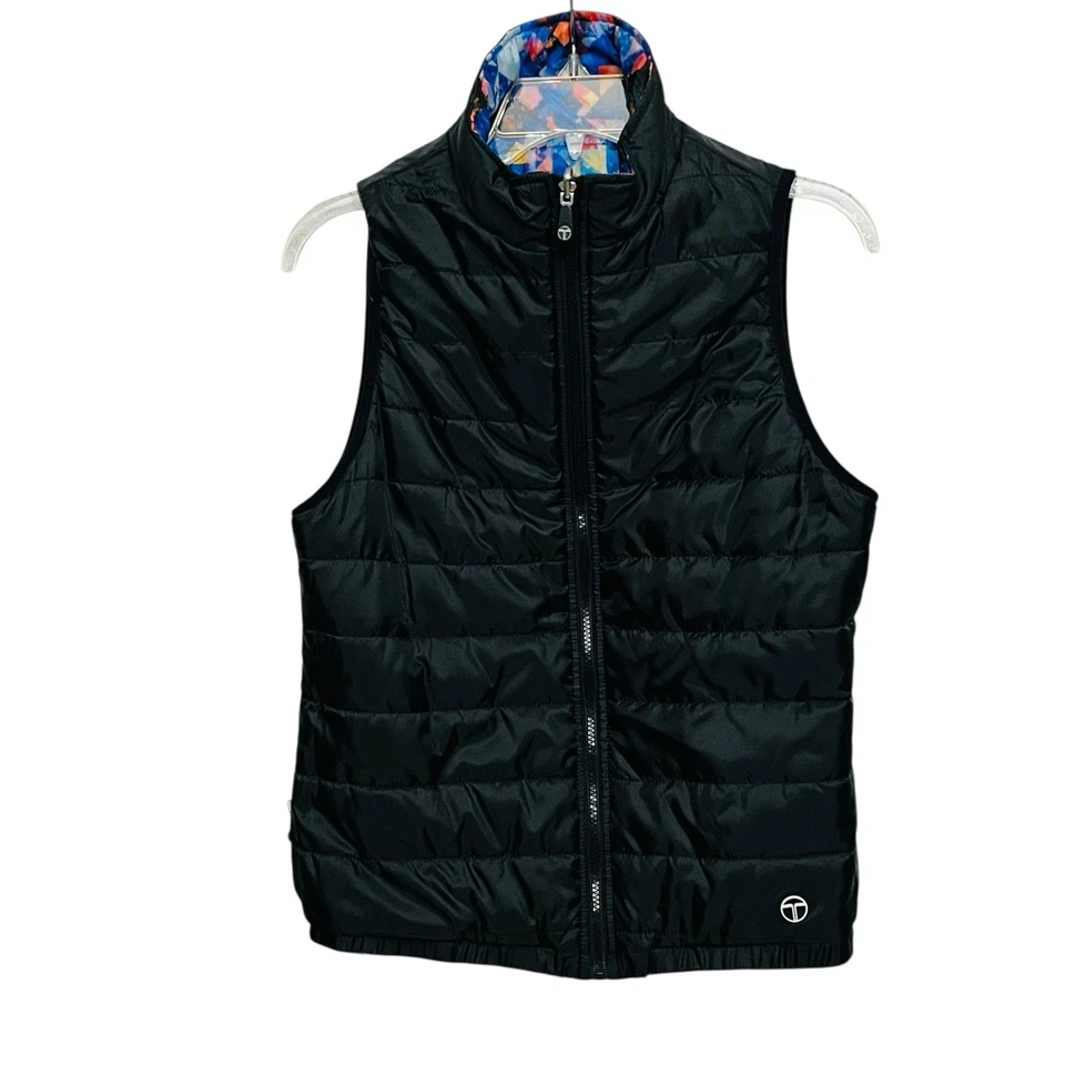 Chaleco Reversible Trina Turk Barbados Tun Puffer Chaleco Deportes Activos Talla M Nuevo sin Etiquetas $138 Foto 3 de 4