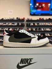 Jordan 1 Low Travis Scott Olive Size 8.5 10 Women s Brand New DZ4137-106
