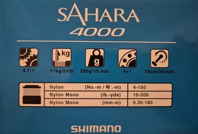 Shimano Sahara 4000 Rolle