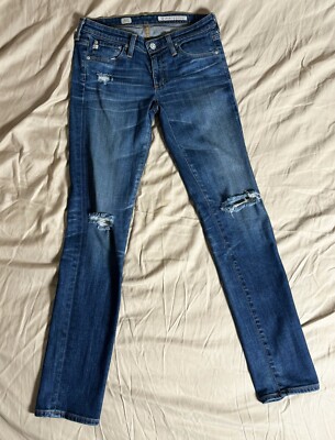 AG Jeans Adriano Goldschmied Jeans The Prima Mid Rise Cigarette Jeans Women's