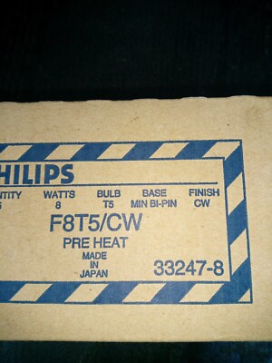 Phillips  Fluorescent Lamps F8T5/CW 8W