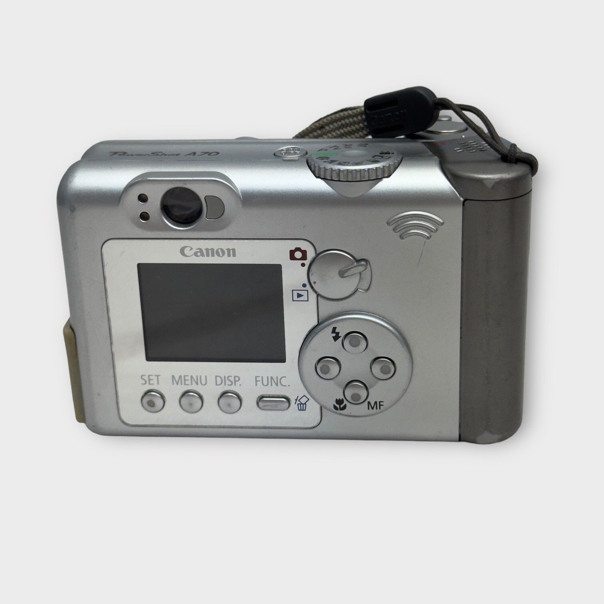 Canon PowerShot A70 3.2MP Digital Camera 3X Optical Turns On Take