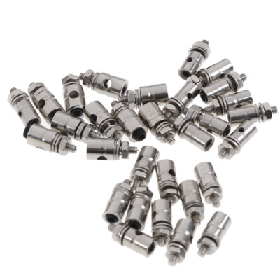 10Pcs RC Airplane Boat Pushrod Linkage Stopper Servo ConnectoAB