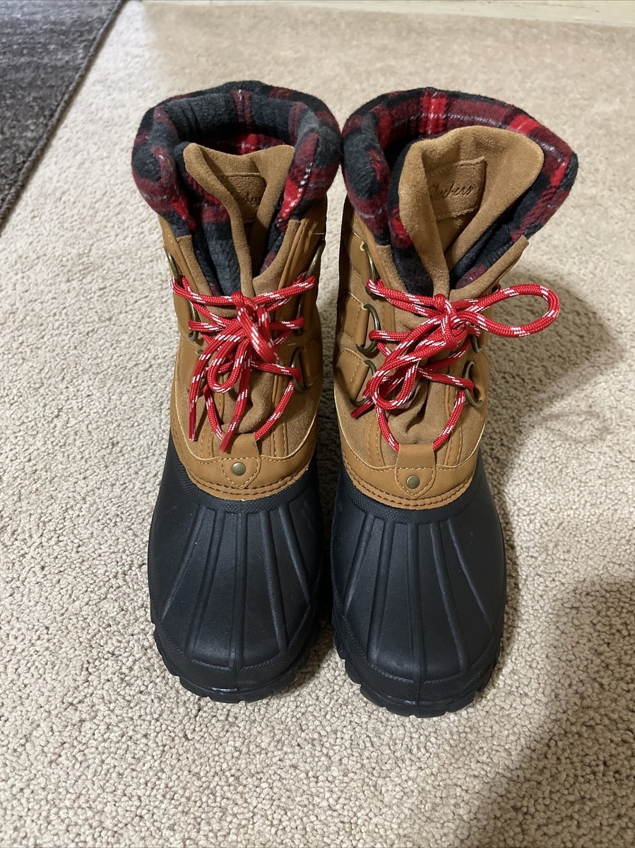 R. SKECHERS Women Windom - Plaid Town Boots Size 7 With Box | eBay