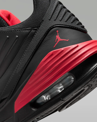 Nike Air Jordan Men's Max Aura 5 Shoes Black -Red DZ4353-006
