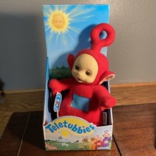 NIB 1998 Playskool Teletubbies Talking Po Doll, In Original Box, WORKS 