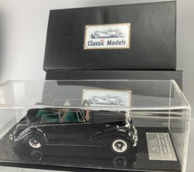 CLASSIC MODELS 1952 ROLL ROYCE PHANTOM IV CABRIOLET JUAN CARLOS SPAIN 1/43 SIZE