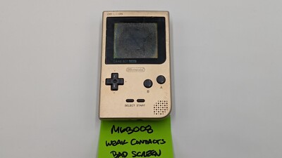 Nintendo Game Boy Pocket Handheld Console System Gold - WORKS