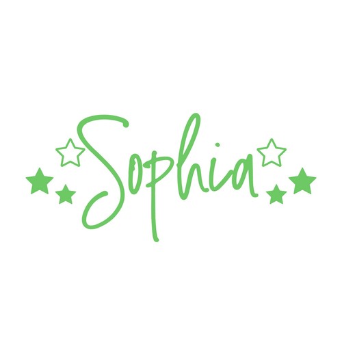 Personalised Vinyl Name Wall Art Stickers Bedroom Star Home Decor DIY Christmas - Picture 9 of 18