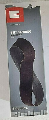 Einhell Bandschleifer-Zubehör 8St. Schleifband 75x533mm je 2 StückP40/60/80/120