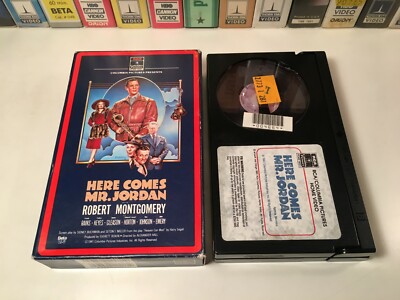 * Here Comes Mr. Jordan Betamax NOT VHS 1941 Fantasy Comedy Claude Rains Beta