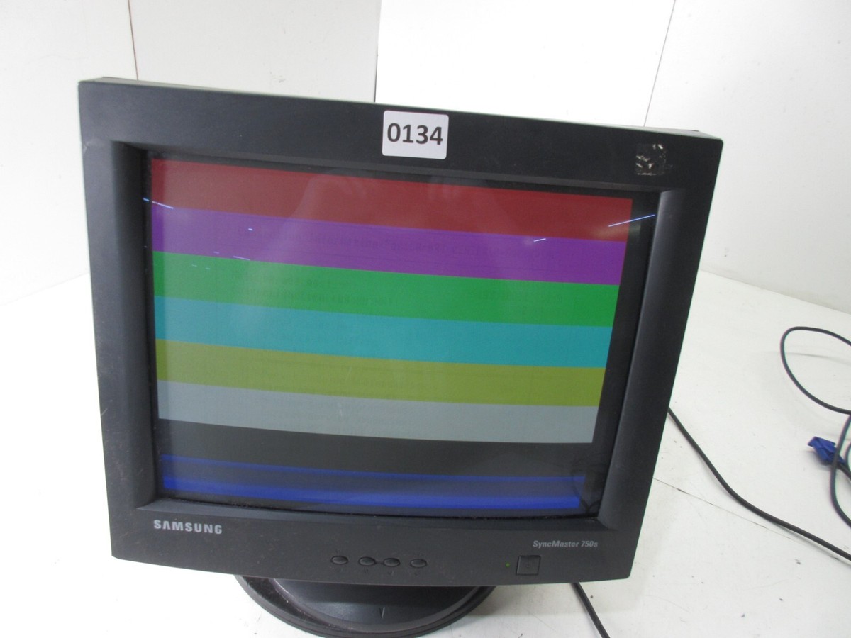 Vintage Samsung SyncMaster 750s CRT VGA 17