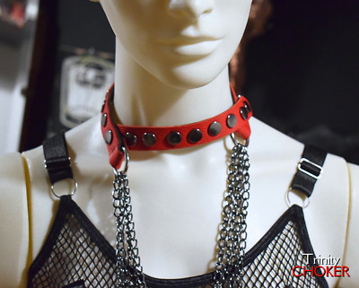 Velvet Trinity: Das 3-in-1 Leder Meisterwerk, handgefertigtes Lederhalsband/Halskette