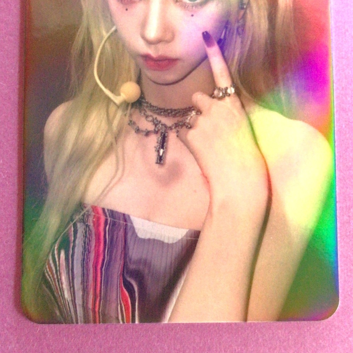 KARINA Aespa TCG 0411 Blonde Twintails Foil KPOP IDOL CARD | eBay