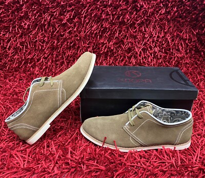 Men's Kdopa Leather Derby Size 39 Brown New