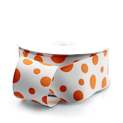 Polka Dots 1,5" Bedrucktes Ripsband 25 Yards für Handwerk Dekor Farben wählbar - Bild 3 von 9