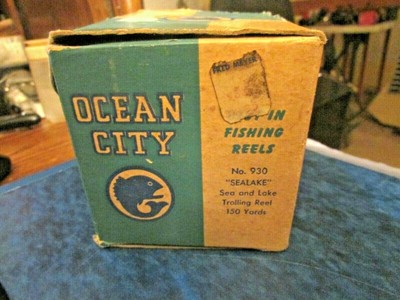 Boîte Vintage + Schéma Pour Moulinet De Pêche Ocean City Sealake 930 - Collectors USA
