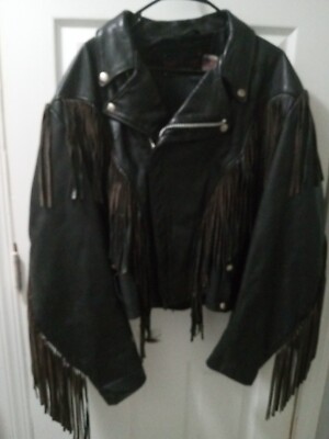DUR O JAC by SCHOTT N.Y.C. - GENUINE LEATHER MOTORCYCLE