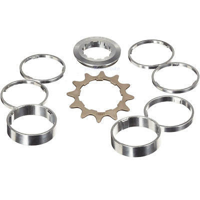 POINT SINGLESPEED KIT 13 ZÄHNE ADAPTER 3/32'' ZAHNKRANZ 13T FREILAUF KASSETTE MTB