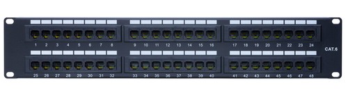 CAT6 UTP Patch Panel 110-Type RJ45 Network Ethernet Rack Mount 12/24/48 Port Lot - Picture 21 of 25