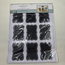 Self Adhesive Chalkboard Labels 7.4cm x 4.9cm (2.9 in. x 1.93 in.), 18 Piece