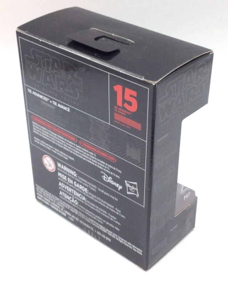 Hasbro Star Wars The Black Series Titanium Series TIE ADVANCE Foto 3 de 4