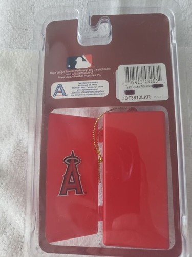 Los Angeles Angels Team Pro Baseball Locker Ornament MLB Team Sports America - Picture 3 of 3