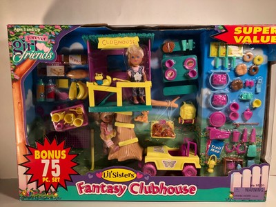 Vintage Forever Girl friends Lil' Sisters FANTASY CLUBHOUSE 75 Play Pc 10231 NIB