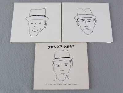 Jason Mraz - We Sing, We Dance, We Steal Things + 2 EPs (3 CD Lot, 2008)