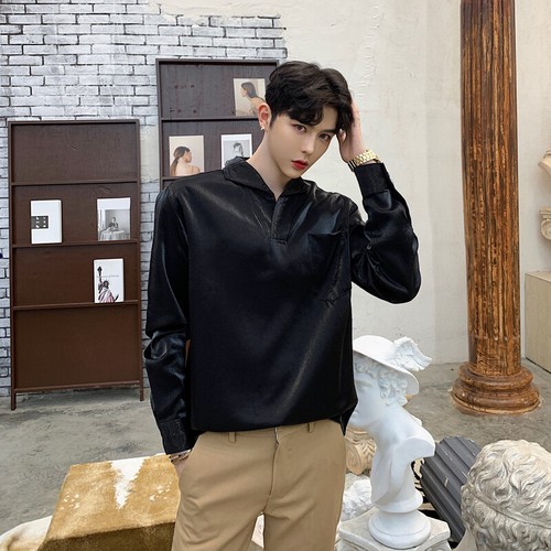 Pullover Casual Shirts Clubwear Tops 