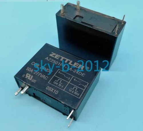 1 PCS NEW IN BOX ZETTLER AZ2501P1-1A-24DE-24VDC Power Electrical Relay - Picture 2 of 3