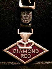 Diamond Reo Trucks Trademark Logo Watch Fob White Motor Corp American Michigan