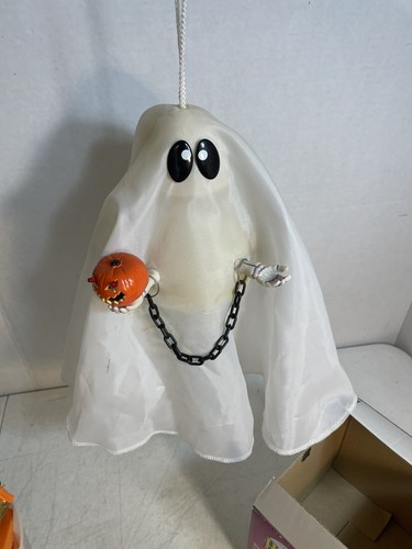 Vintage 1995 TRENDMASTERS HallowScream Strobie Moving Goblin With Skull - Works - Picture 7 of 10