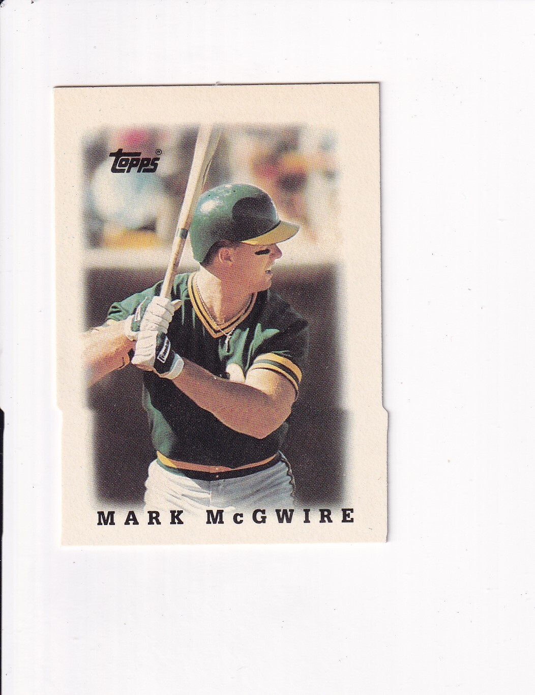 1988 TOPPS MAJOR LEAGUE LEADERS MINI MARK McGWIRE
