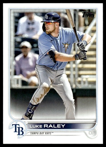2022 Topps Update #US24 Luke Raley Tampa Bay Rays | eBay