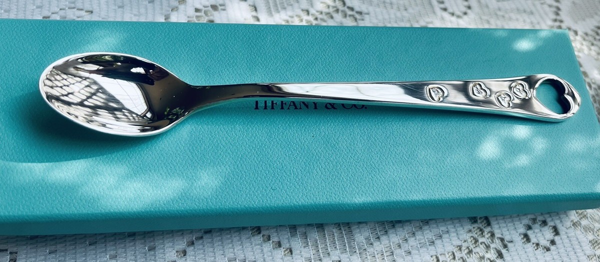 Tiffany & Co Silver Feeding Spoon | eBay