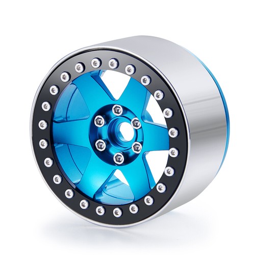 Buje de llanta de rueda Beadlock CNC de 2,2"" 4 piezas para oruga axial SCX10 Wraith TRX-4 1/10 - Imagen 26 de 38