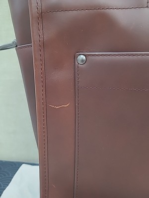 Porte-documents Slim Shinola Detroit En Cuir Marron - Pour Ordinateur 15" - Occasion