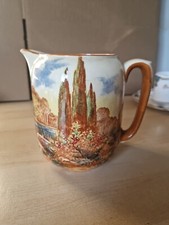 Vintage Royal Doulton Series Ware Jug Woodley Dale 13cm Tall