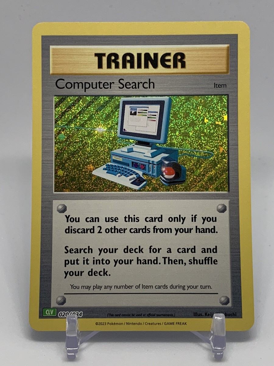 Computer Search (CLB) [Trading Card Game Classic] Lightly Played Holofoil