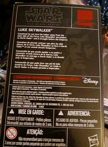 STAR WARS THE BLACK SERIES LUKE SKYWALKER (RETURN OF THE JEDI) 3.75” FIGURE - Picture 6 of 6