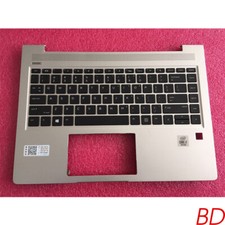 For HP HP 440 445R G7 14 G3 Palmrest C Shell w/ Backlit Keyboard L67441-001