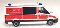 Herpa 093354, Mb Sprinter 2013 Kasten, Katastrophenschutz Sachsen, 1/87, Neu&Ovp