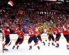Florida Panthers 2025 Stanley Cup Champions Celebration 8x10 NHL Hockey Photo