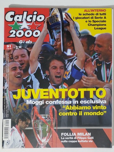 60272 Fußball 2000 - a. 9 Nr. 91 2005 - Juve Campionato / Milan Champion - Bild 1 von 4