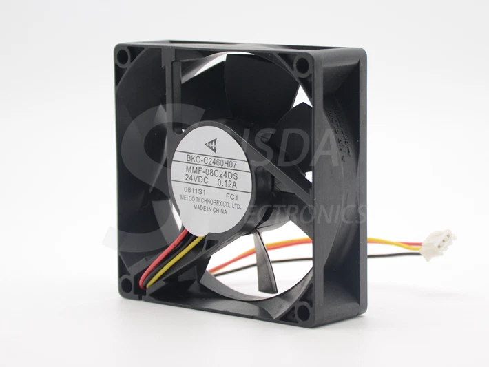 BKO-C2460H07 Melco MMF-08C24DS-FC1 MMF-08C24DS FC1 8025 24V 0.12A For Mitsubishi - Image 3 of 4