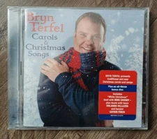 BRYN TERFEL CAROLS AND CHRISTMAS SONGS CD - Brand NEW, Sealed w/ Welsh Bonus CD!