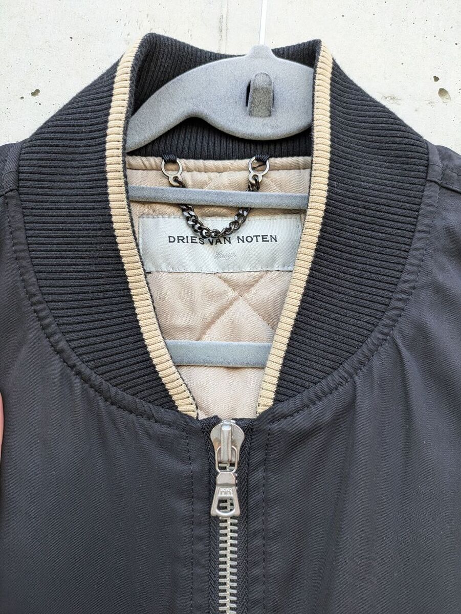 Dries Van Noten FW23 Backzip Bomber jacket rare a$ap rocky Dries Van Noten FW23 Backzip Bomber jacket rare a$ap rocky