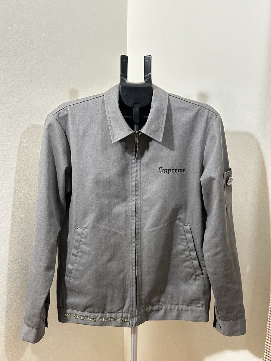 Supreme Dead Kennedys Work Jacket In God We Trust, Inc. Jesus