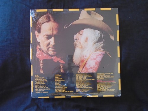 WILLIE NELSON AND LEON RUSSELL, One For The Road Canada New Old Stock Sealed 2LP - Picture 2 of 2